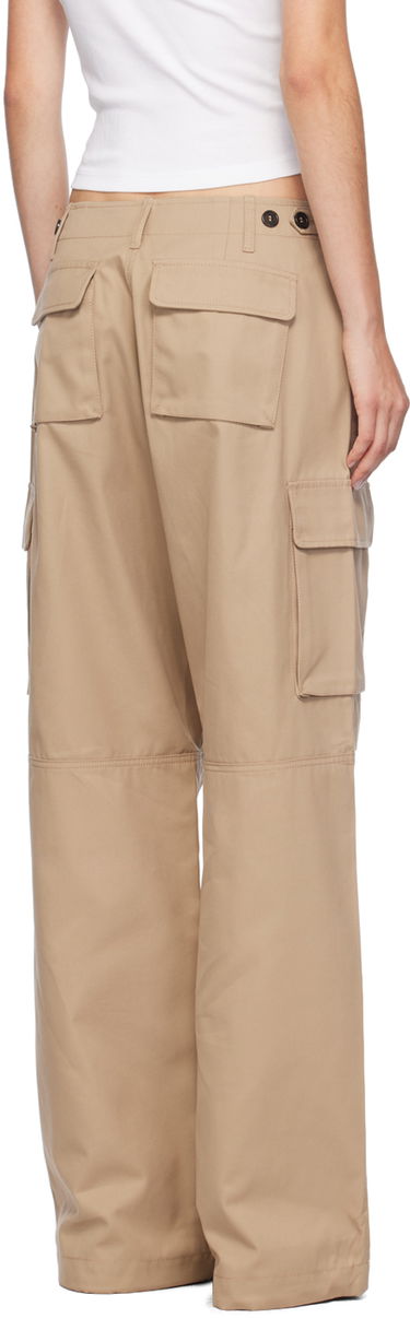 Карго панталони Coperni Coperni Wide Leg Tailored Cargo Pants Бежово | COPP40836, 2