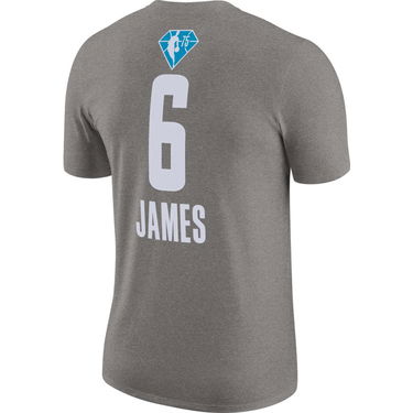 Тениска Jordan All-Star Essential "LeBron James Lakers" NBA Player Tee Сиво | DH7147-088, 2