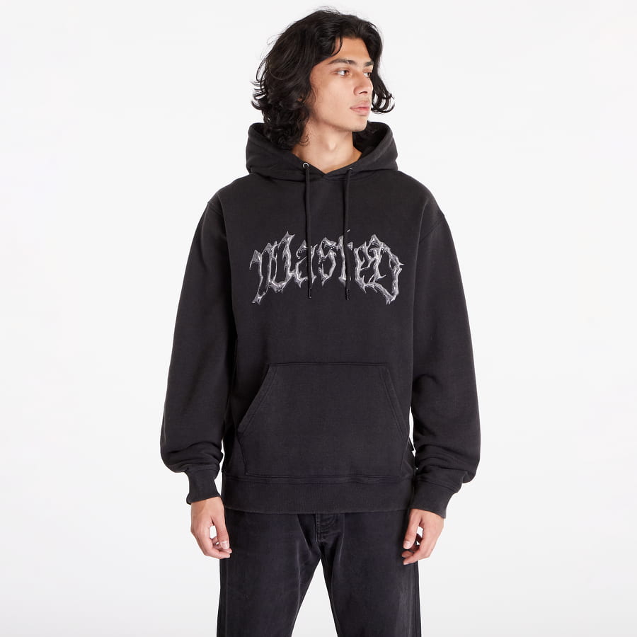 Суитчър Wasted Paris Knight Core Hoodie Черно | WP_000020, 0