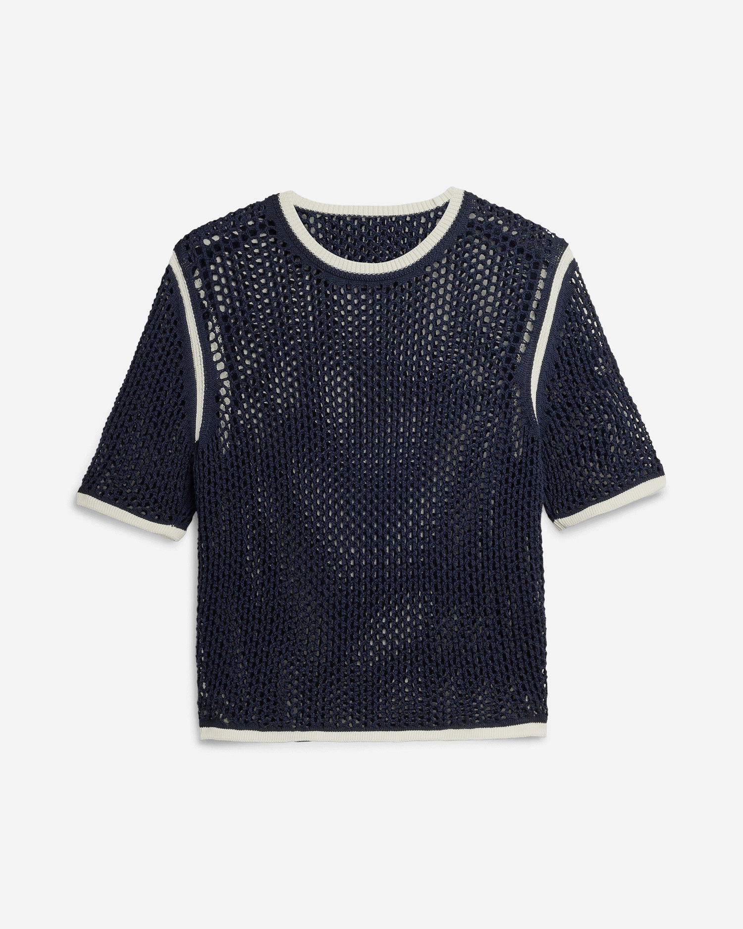 Съкратен топ adidas Originals Wales Bonner Knit Tee Тъмно синьо | KA7052, 1