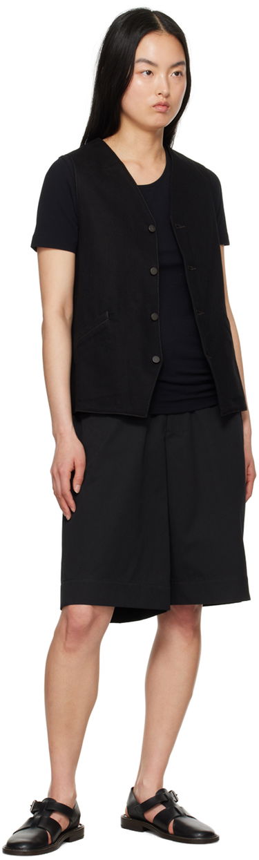 Жилетка LEMAIRE Lemaire Button Denim Vest Черно | OW1071 LD1004, 3