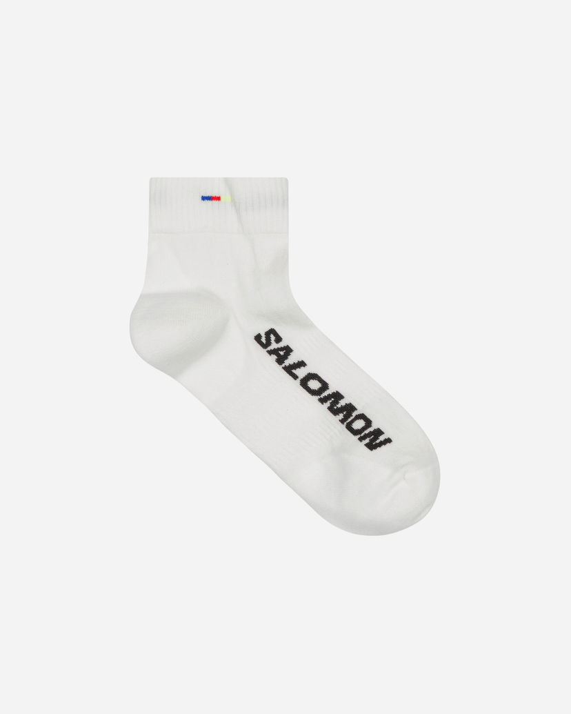 Бельо и чорапи Salomon Sunday Smart Ankle Socks Snow Бяло | LC2168900