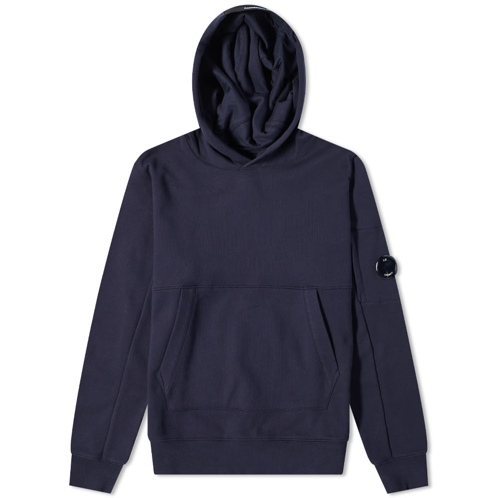 Суитчър C.P. Company Arm Lens Popover Hoodie Тъмно синьо | 13CMSS023A-005086W-888, 0