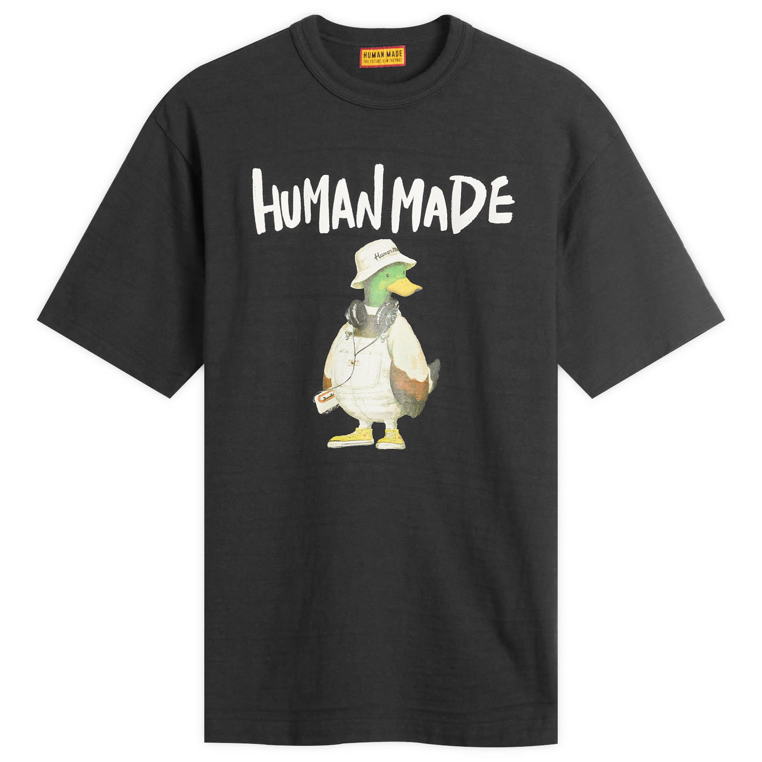 Тениска Human Made Duck Graphic Tee, Size Large Черно | HM29TE014-BLK, 1