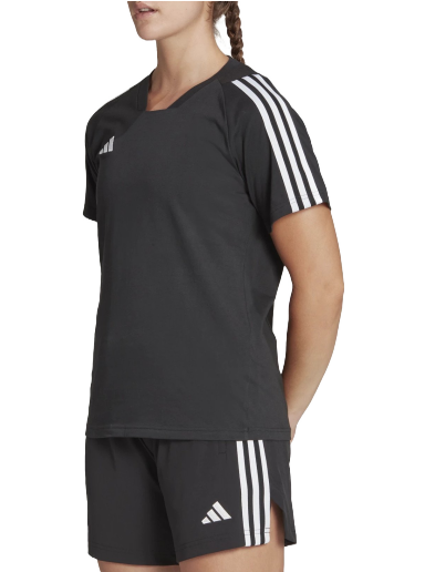 Тениска adidas Performance Tiro 23 Competition Cotton Tee Черно | ic4610