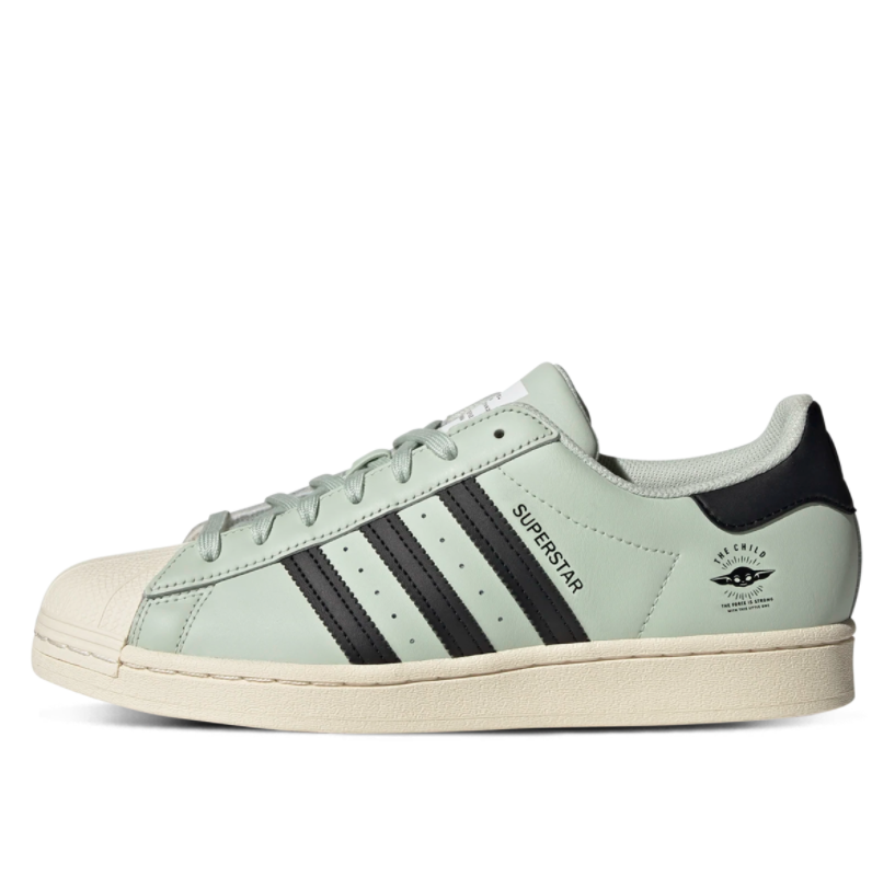 Кецове и обувки adidas Originals Superstar "Star Wars The Mandalorian The Child" Зелено | GZ2751, 0