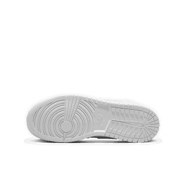 Кецове и обувки Jordan Air Jordan 1 Mid Triple White GS Бяло | 554725-136, 3