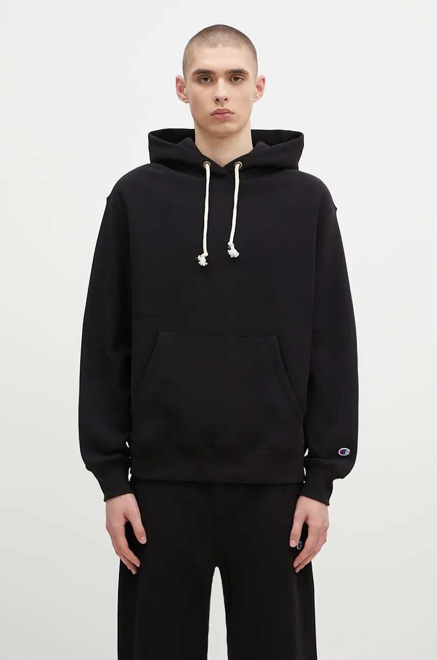 Суитчър Champion Hooded Sweatshirt Черно | 220705, 0