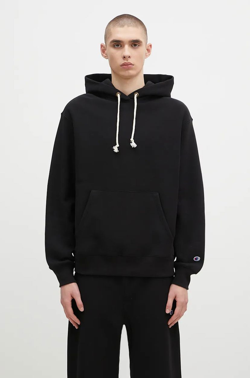 Суитчър Champion Hooded Sweatshirt Черно | 220705