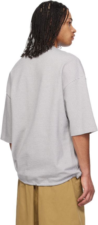 Тениска Comme des Garçons Comme des Garçons Homme Horizontal Stripes T-Shirt Сиво | HO-T003-051, 2