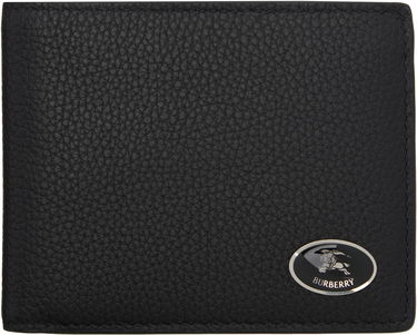 Портфейл Burberry Burberry Knight Stamp Bifold Wallet Черно | 8113095, 0