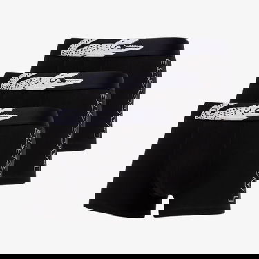 Боксерки Lacoste Underwear trunk 3-Pack Черно | 5H2082 031, 0