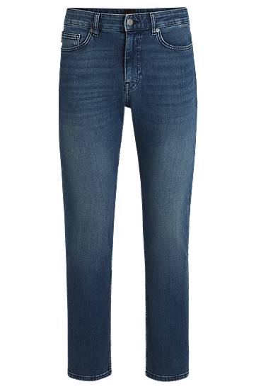 Дънки BOSS Delaware Slim-Fit Comfort-Stretch Jeans Синьо | 50524008, 0