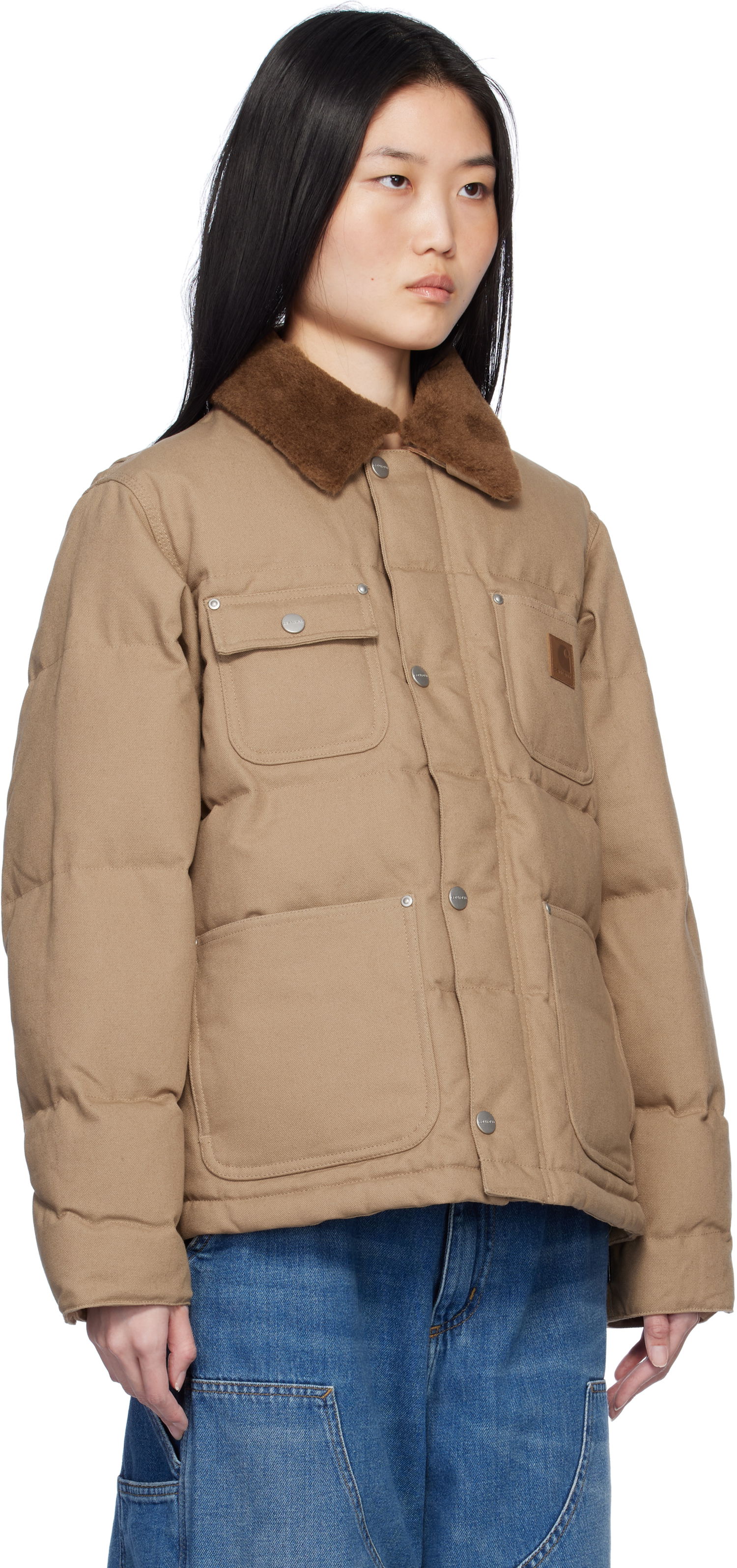 Пухо яке Carhartt WIP Work In Progress Rayley Insulated Jacket Бежово | I033906 2FSXX, 1