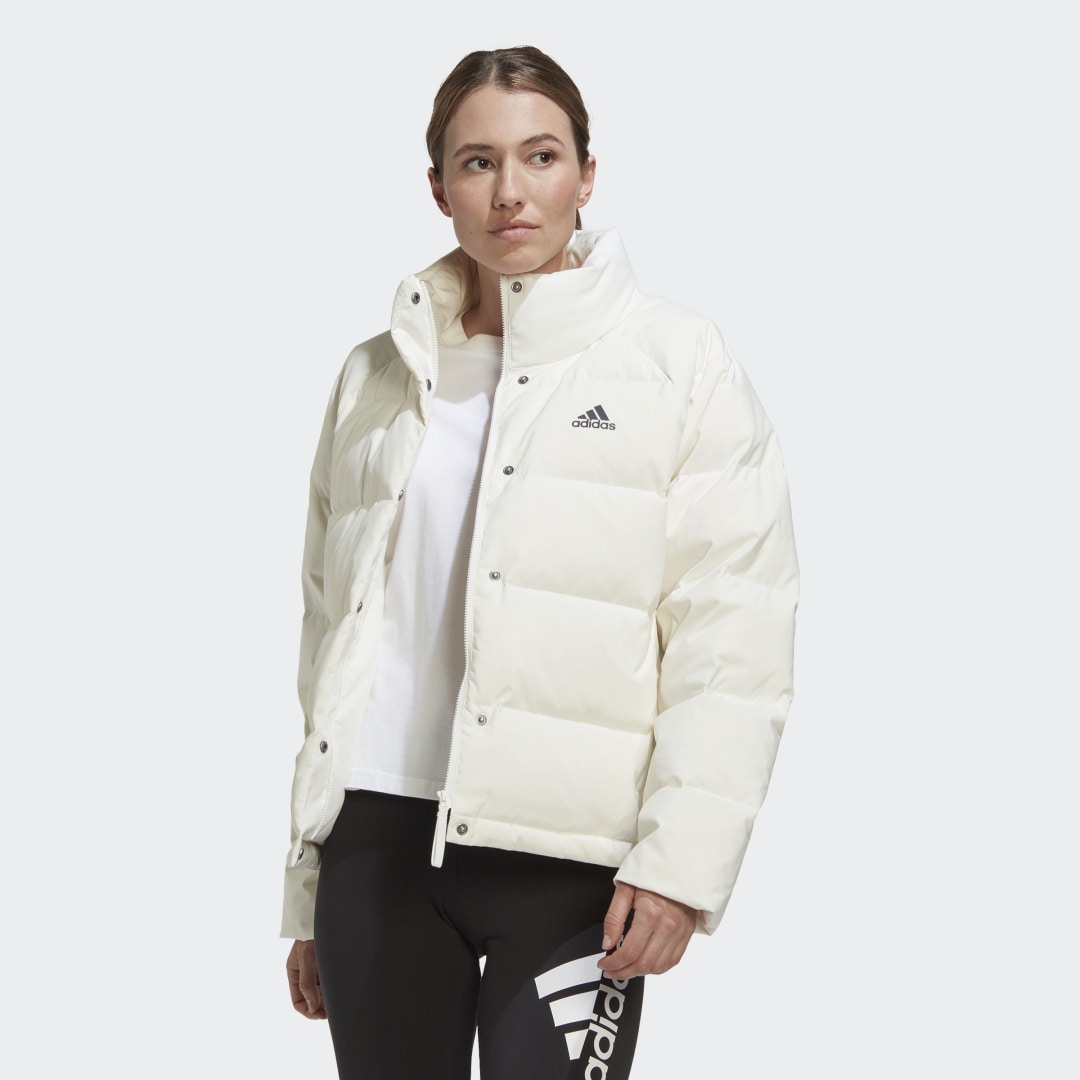 Пухо яке adidas Originals Helionic Relaxed Down Jacket Бяло | HG6281, 0