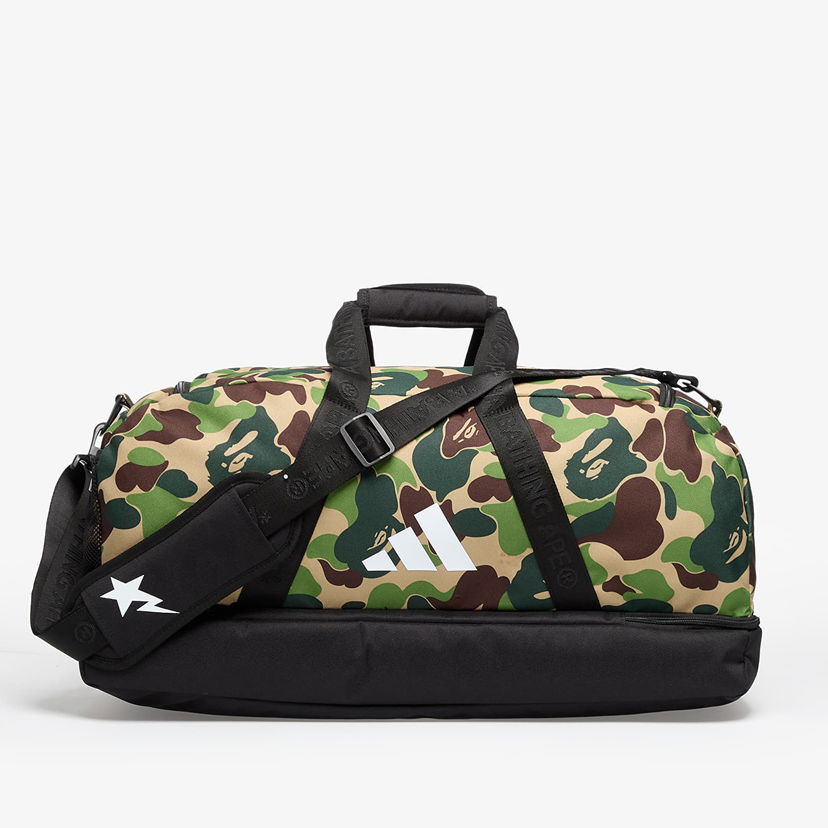 Чанта за пътуване adidas Originals BAPE Duffle Bag Зелено | JY8236