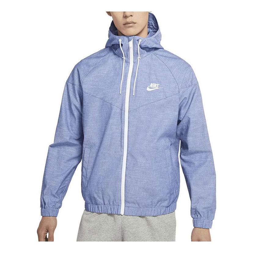 Ветровка Nike Sportswear Ventilated Hooded Jacket Синьо | DM1184-411