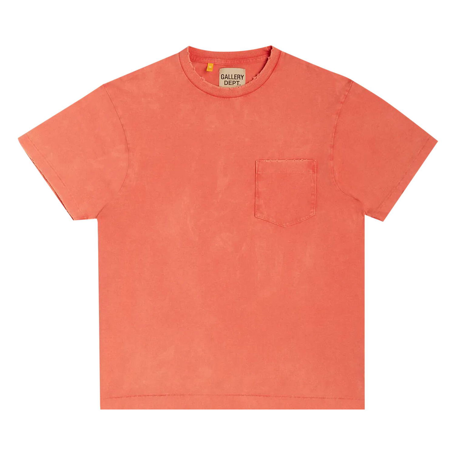 Тениска Gallery Dept. Plain Vintage Pocket Tee Червено | PVP 1050 SFRD, 1