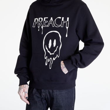 Суитчър PREACH Regular Distorted Smiley H GOTS Черно | 206247 900, 4