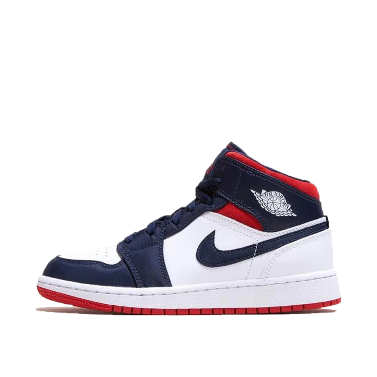 Кецове и обувки Jordan Air Jordan 1 Mid GS "USA Olympic" Синьо | BQ6931-104, 1
