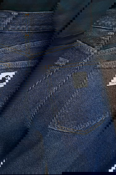 Дънки Carhartt WIP High Waist Jane Pant Jeans Синьо | I030497.106, 3