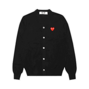 Пуловер Comme des Garçons PLAY Knit Cardigan Черно | AZ N008 051 1, 0