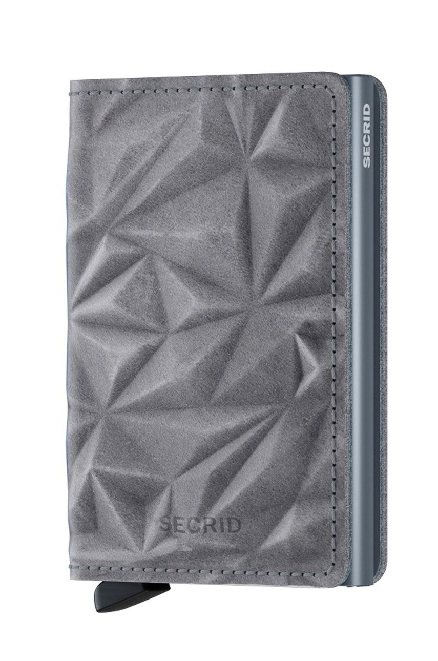 Портфейл Secrid Leather wallet Сиво | SPr.Stone, 1