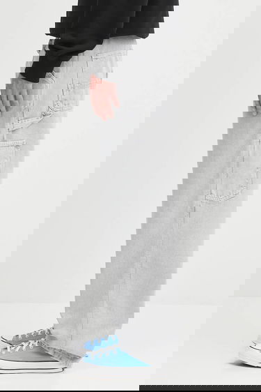 Панталони Carhartt WIP Single Knee Pants Сиво | I035826-89.5F, 3