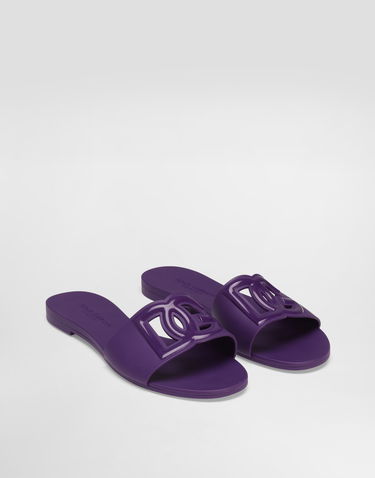 Аксесоари Dolce & Gabbana Dolce & Gabbana Rubber Slides Лилаво | CW2215AN9948H438, 1
