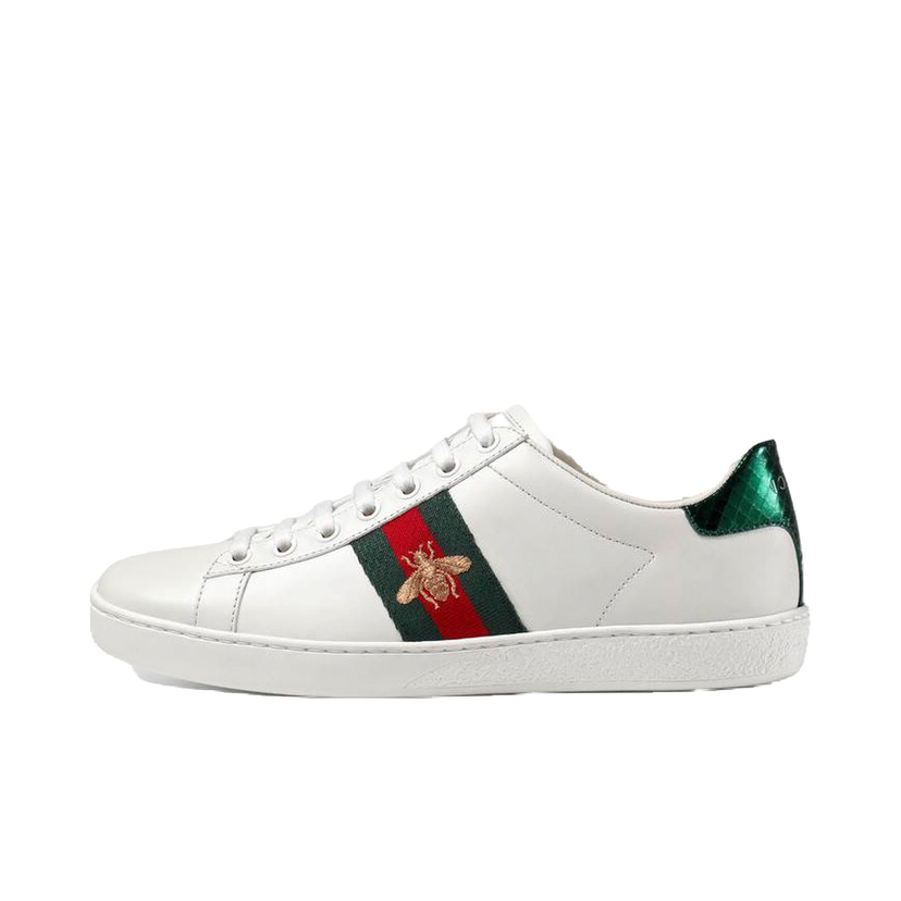 Кецове и обувки Gucci Ace 'Bee' (W) Бяло | 431942 A38G0 9064/‎431942 02JP0 9064