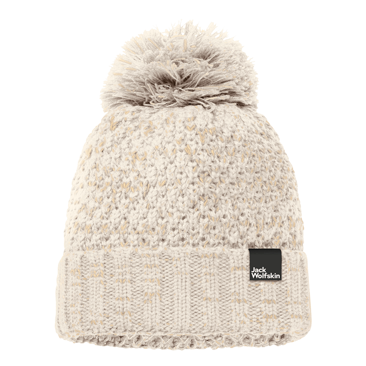 Шапка Jack Wolfskin Jack Wolfskin Highloft Knit Pom Beanie Бежово | 1908011-5062, 0