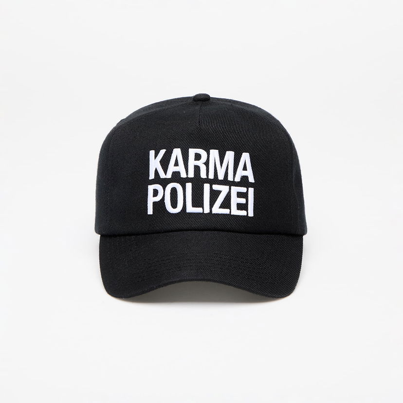 Шапка с козирка Pleasures Karma Snapback Black Черно | P24SU067 BLACK