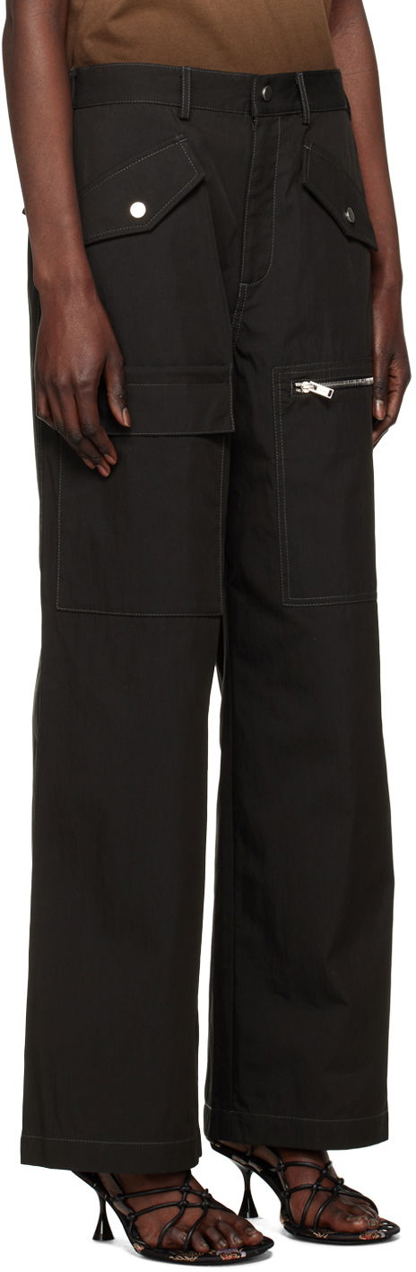 Панталони Dion Lee Slouchy Cargo Pants Черно | C2113R23, 1