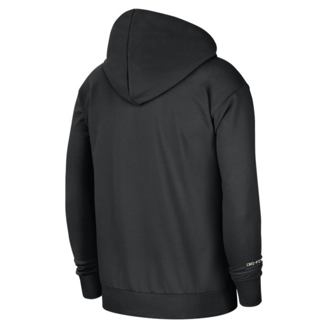 Суитчър Nike Brooklyn Nets Standard Issue Dri-FIT Full-Zip Hoodie Черно | DN8519-010, 1