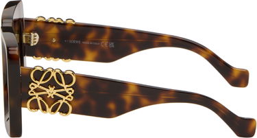 Слънчеви очила Loewe Beveled Square Maxi Anagram Sunglasses Кафяво | LW40176UW5152E 192337240218, 2