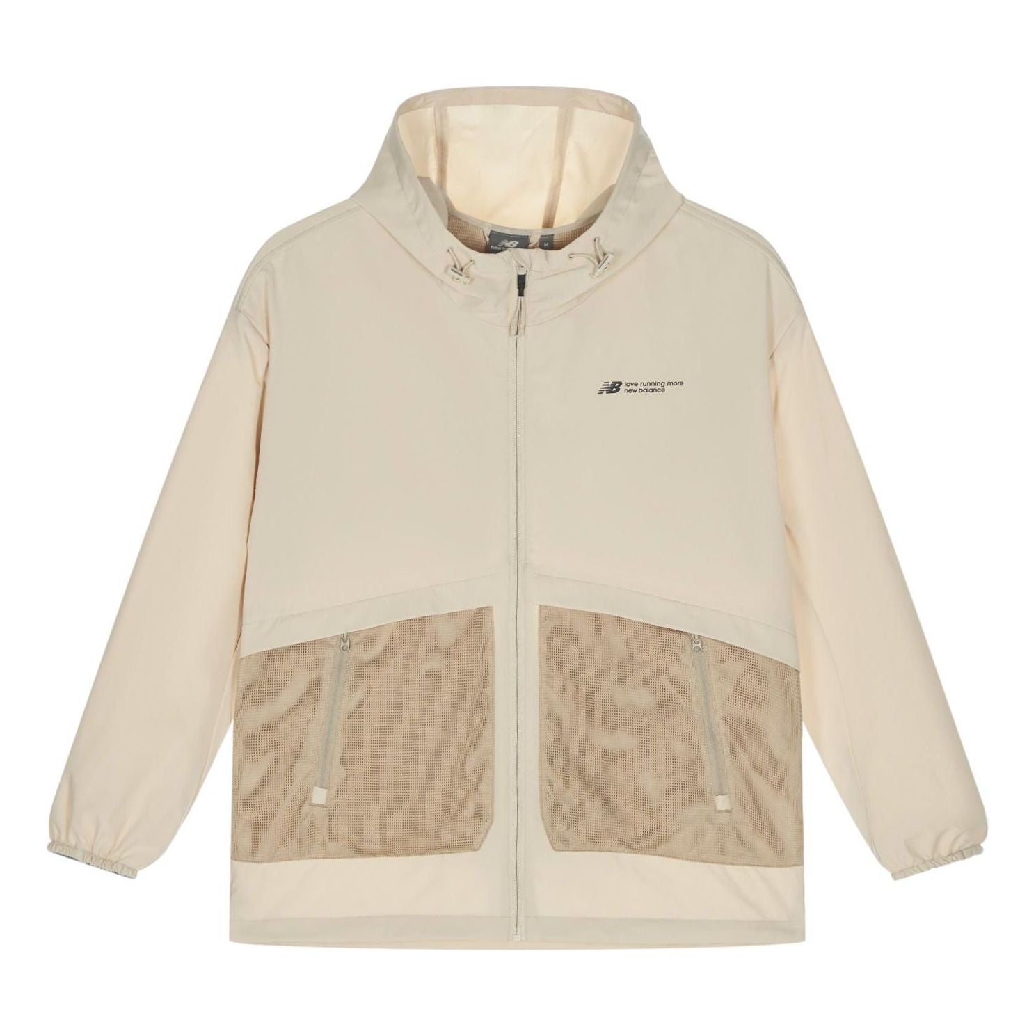 Ветровка New Balance Woven Hooded Jacket Бежово | NAE24151-LB, 0