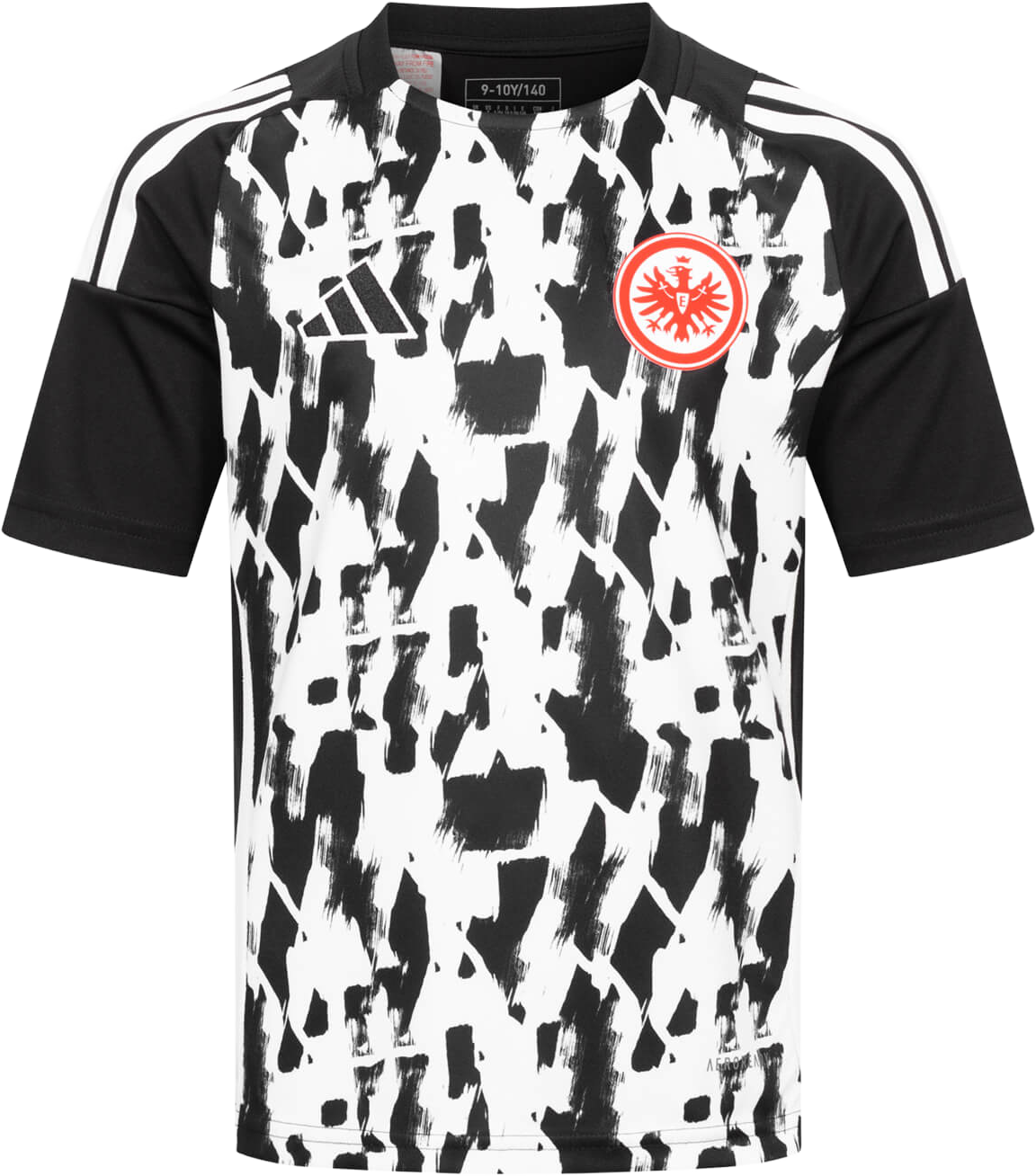 Фланелка adidas Originals Youth Eintracht Frankfurt Prematch T-Shirt Многоцветен | kk6453, 0