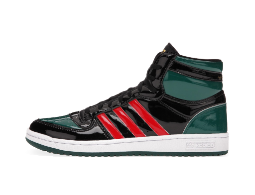 Кецове и обувки adidas Originals Top Ten Black Green Red Patent Черно | FX7874