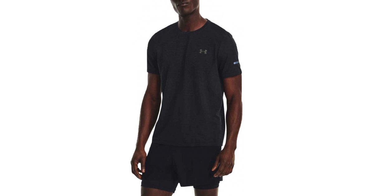 Тениска Under Armour Tee Run Anywhere Черно | 1375692-001, 1