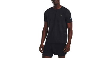 Тениска Under Armour Tee Run Anywhere Черно | 1375692-001, 1
