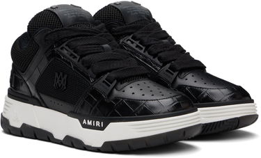 Кецове и обувки AMIRI AMIRI Croc Debossed MA-1 Черно | AMFOSR1172, 3