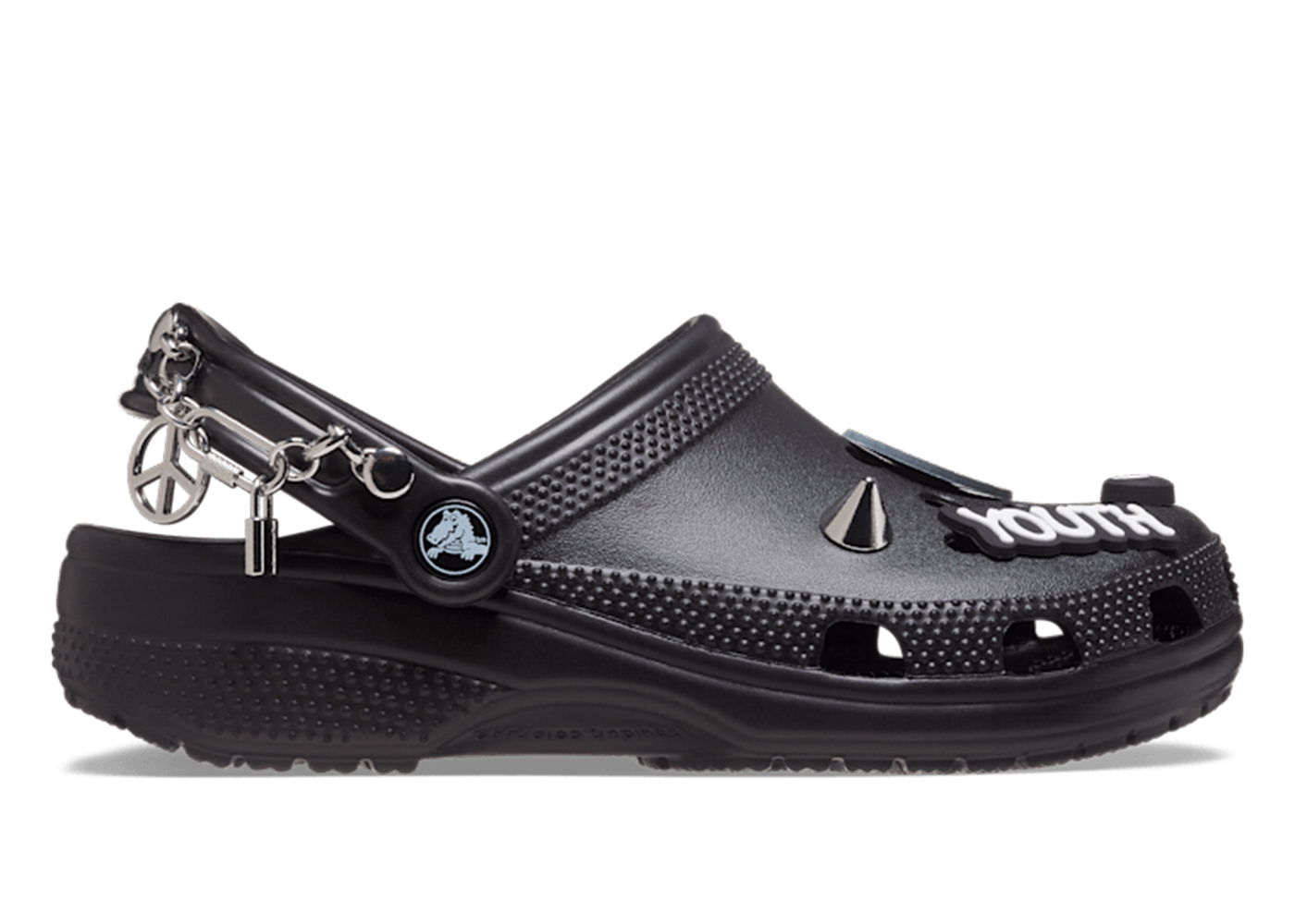 Кецове и обувки Crocs Classic Clog Create Your Peace Черно | 207571BLK, 0