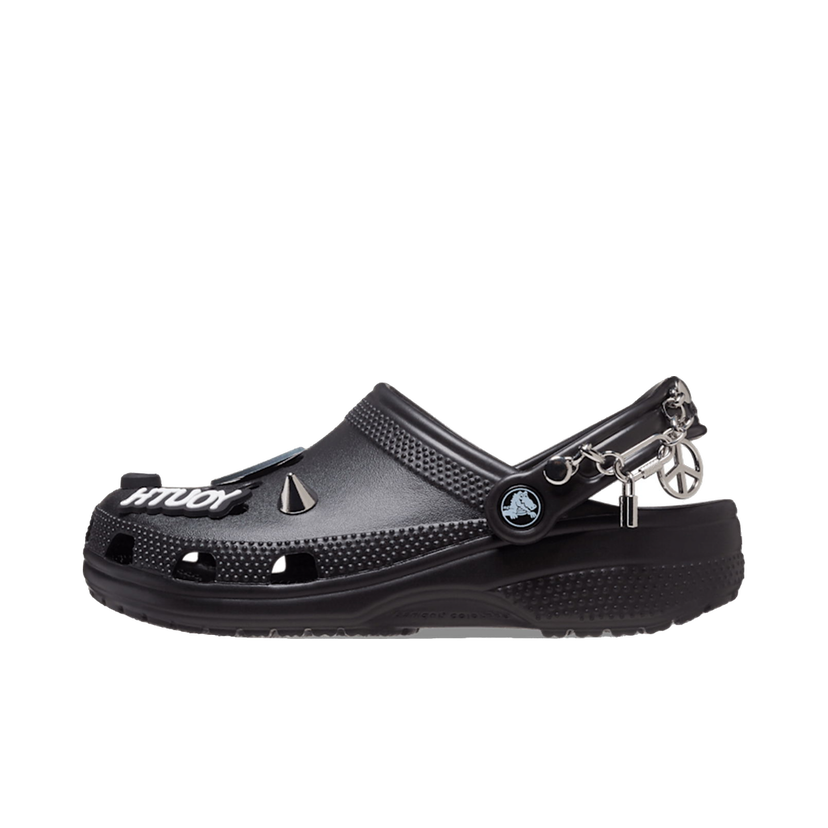 Кецове и обувки Crocs Classic Clog Create Your Peace Черно | 207571BLK