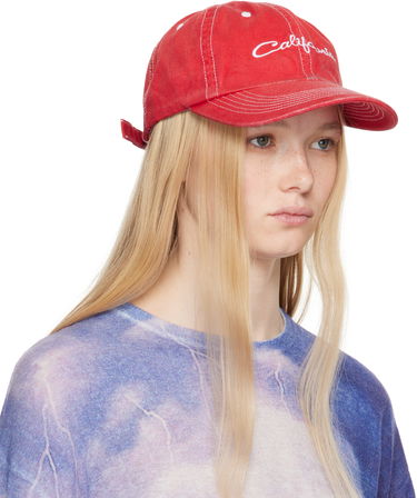 Шапка с козирка ERL ERL 'California' Embroidered Baseball Cap Жълто | ERL10K001, 3