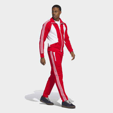 Спортни панталони adidas Originals x Jeremy Scott Zip Pants Червено | HY1816, 3