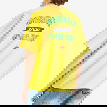 Тениска adidas Originals Originals In The Ring Graphic Tee Жълто | KA4559, 3