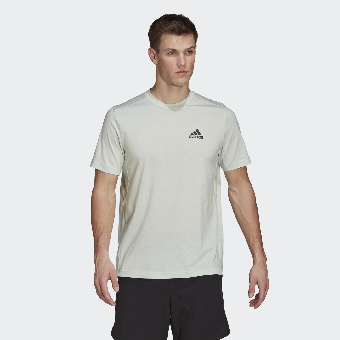 Тениска adidas Performance AEROREADY Designed 2 Move Feelready Sport Бяло | HL4696, 0