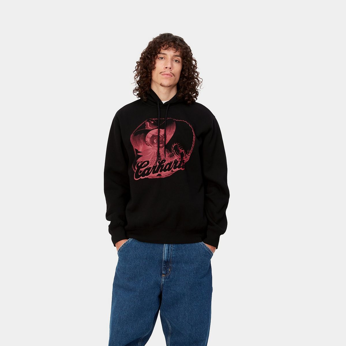 Суитчър Carhartt WIP Buddy Hoodie Черно | I032461_1V2_XX, 0
