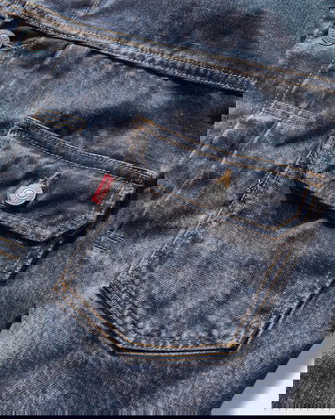 Яке Junya Watanabe BerBerJin Inkjet Printed Denim Jacket Синьо | WO-J910-100 001, 3