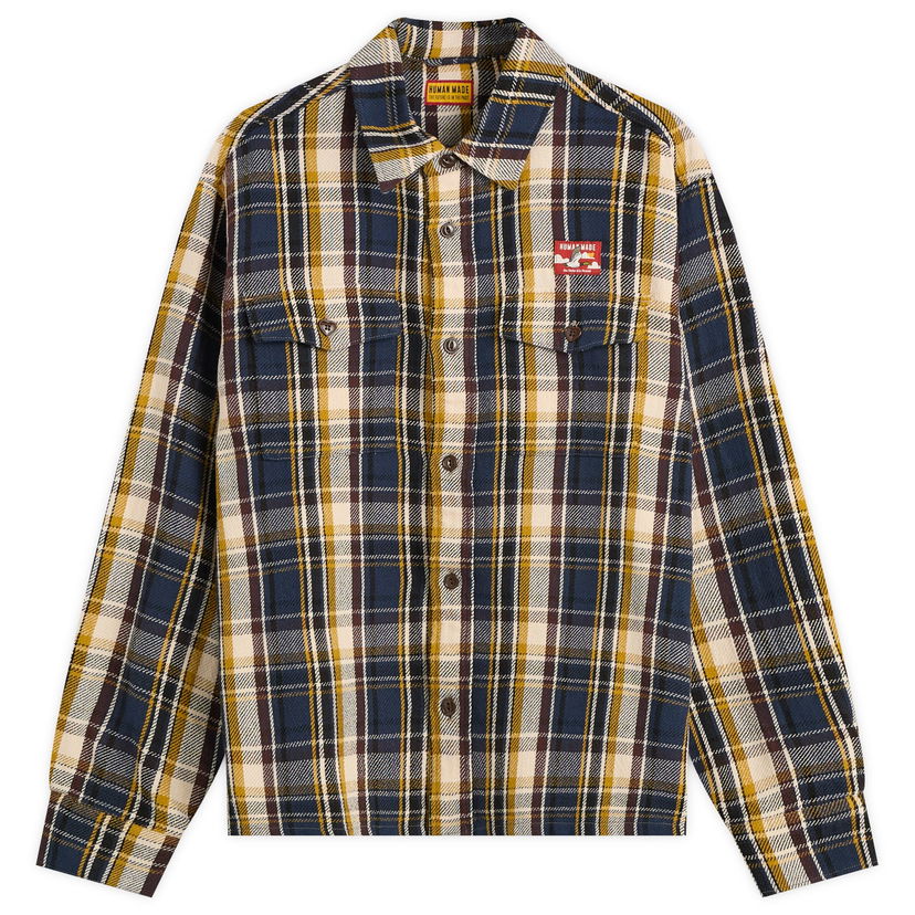 Риза Human Made Check Shirt Тъмно синьо | HM30SH012-NVY